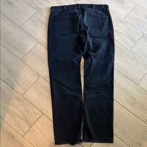 7 For All Mankind Men's Straight Jeans in Dark Navy